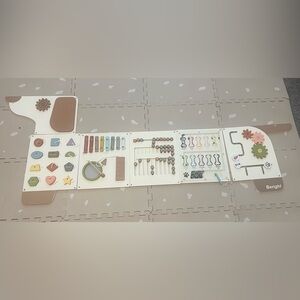 Beright Owl Activity Wall Busy Board Panels, Montessori Sensory Toys,